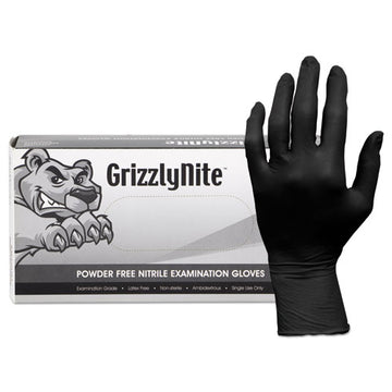 HOSPECO® Proworks Grizzlynite Nitrile Gloves, Black, Small, 1000-ct freeshipping - TVN Wholesale